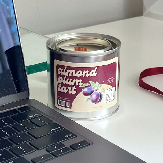 Almond Plum Tart Candle