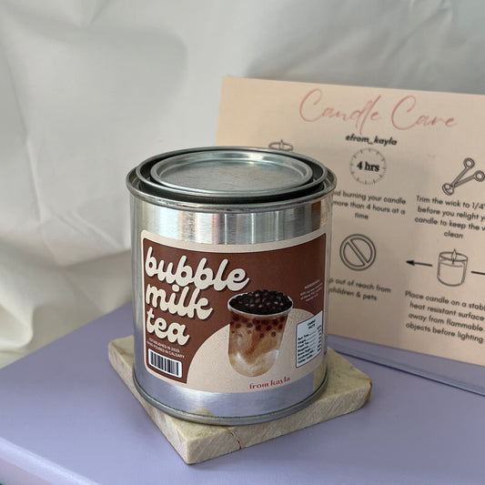 Bubble Milk Tea Candle