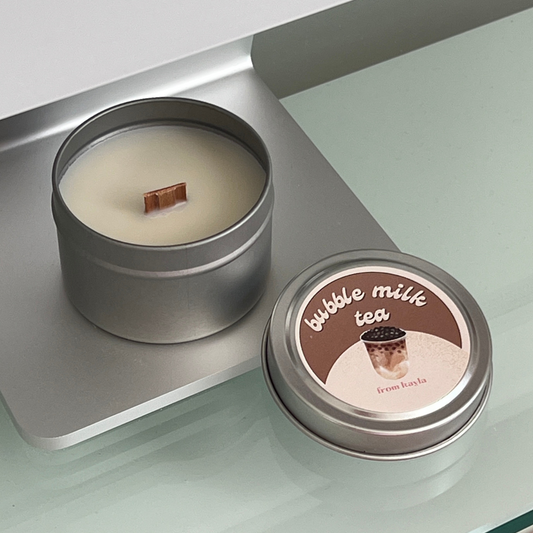 Mini Bubble Milk Tea Candle