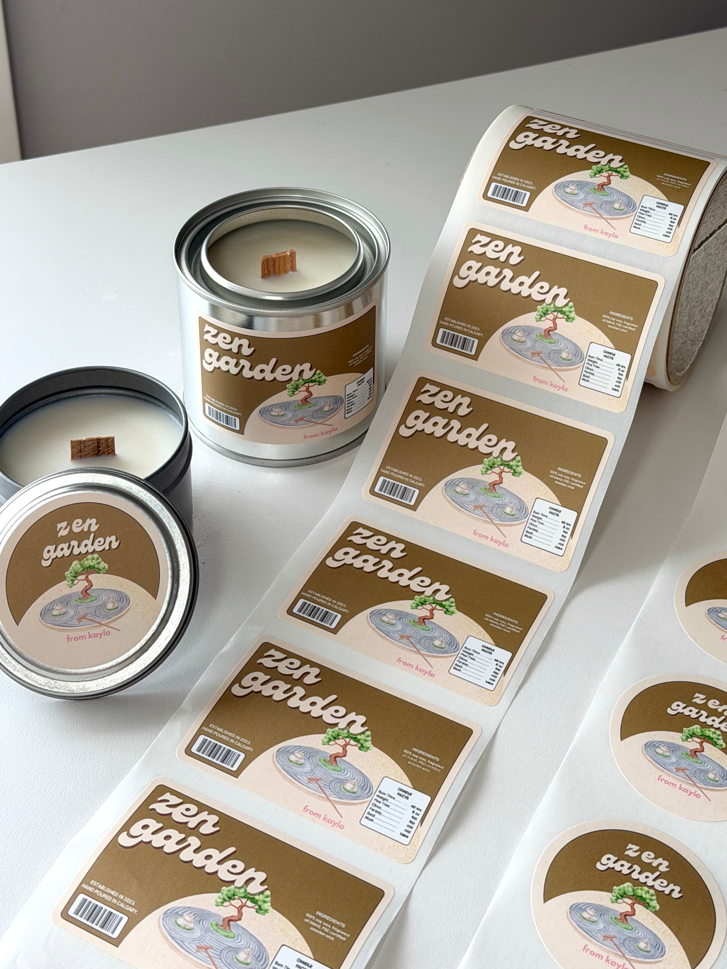 Zen Garden Candle