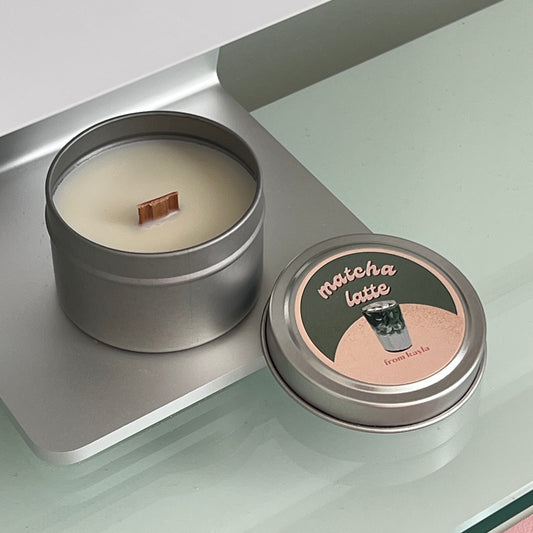 Mini Matcha Latte Candle