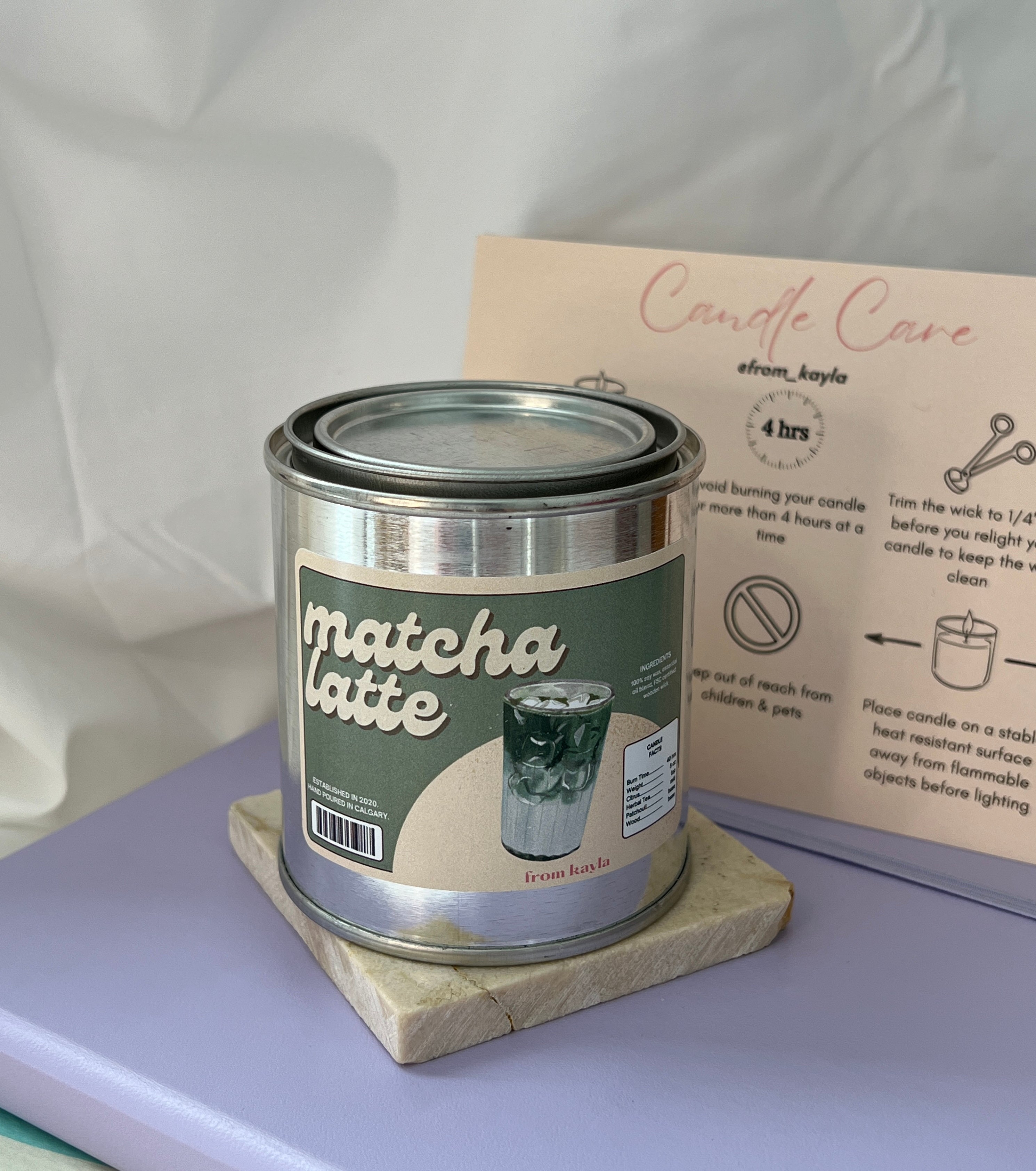 Matcha Latte Candle