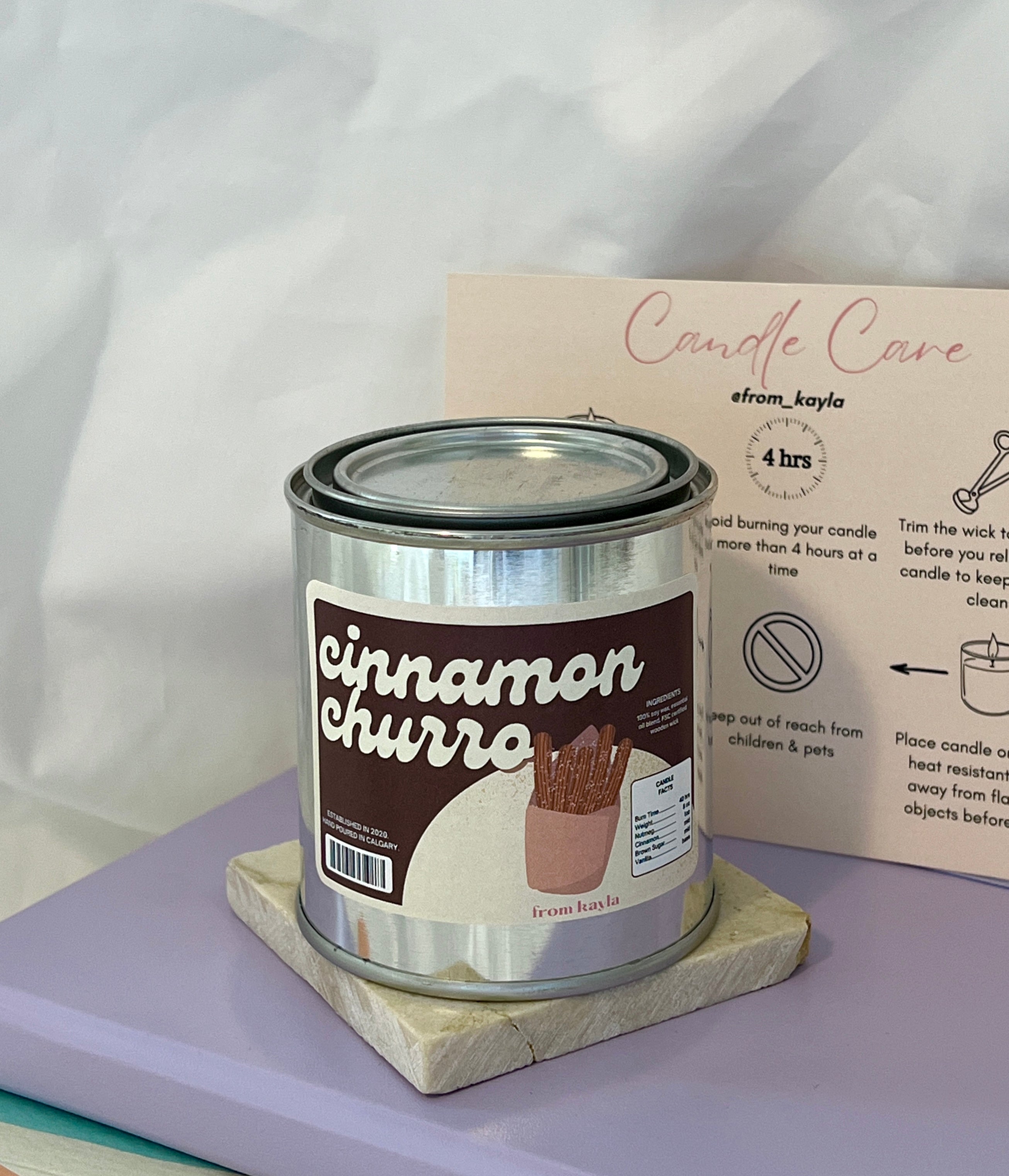 Cinnamon Churro Candle