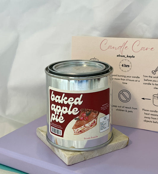 Baked Apple Pie Candle