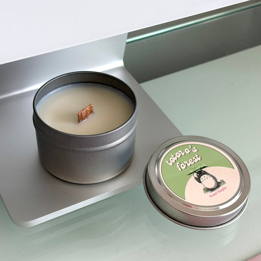 Mini Totoro's Forest Candle