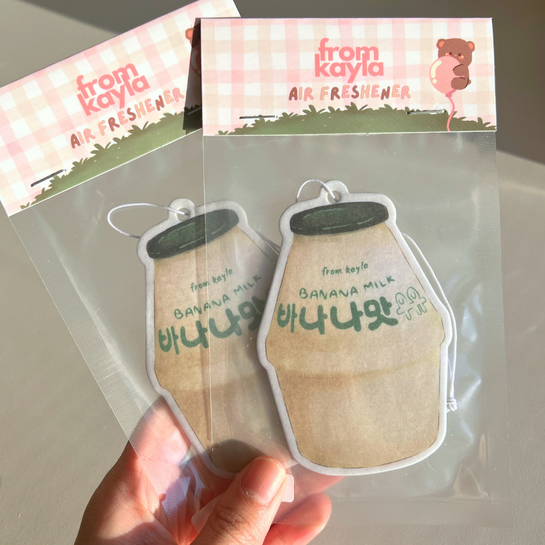 Banana Milk Air Freshener